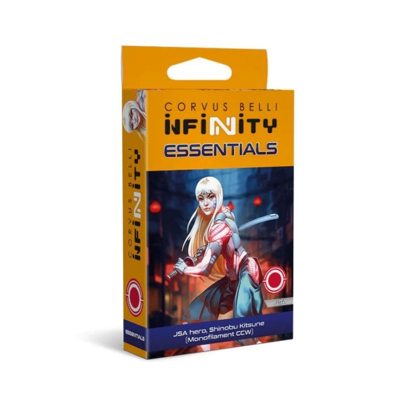 Corvus Belli Miniatures Infinity - JSA - Shinobu Kitsune (Monofilament CCW) (July 2025 Release)