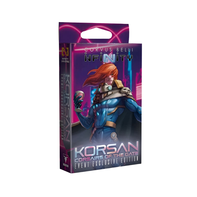 Corvus Belli Miniatures Infinity - Korsan, Corsairs of the Gate - Exclusive Edition (November 2024 Release)