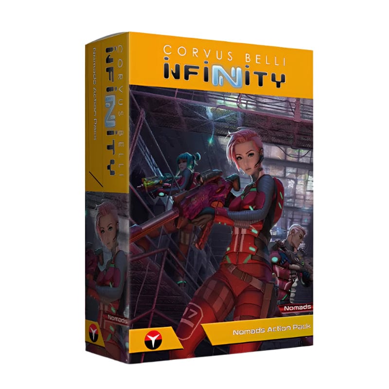 Corvus Belli Miniatures Infinity - Nomads Action Pack (CodeOne) - Nomads