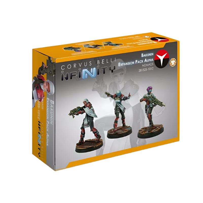 Corvus Belli Miniatures Infinity - Nomads - Bakunin Expansion Pack Alpha (28/07 Release)