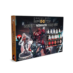 Corvus Belli Miniatures Infinity - Nomads - Paint Set - Alguacil Paramedic Exclusive Expansion (August 2025 Release)