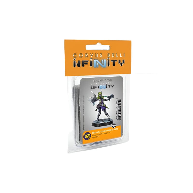 Corvus Belli Miniatures Infinity - O-12 - Parvati, Circle League Star (Submachine Gun) (Blister)
