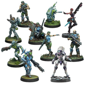 Corvus Belli Miniatures Infinity - PanOceania - Acontecimento Combat Force Repack Alpha