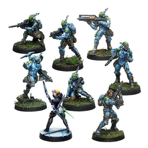 Corvus Belli Miniatures Infinity - PanOceania - Acontecimento Combat Force Repack Beta