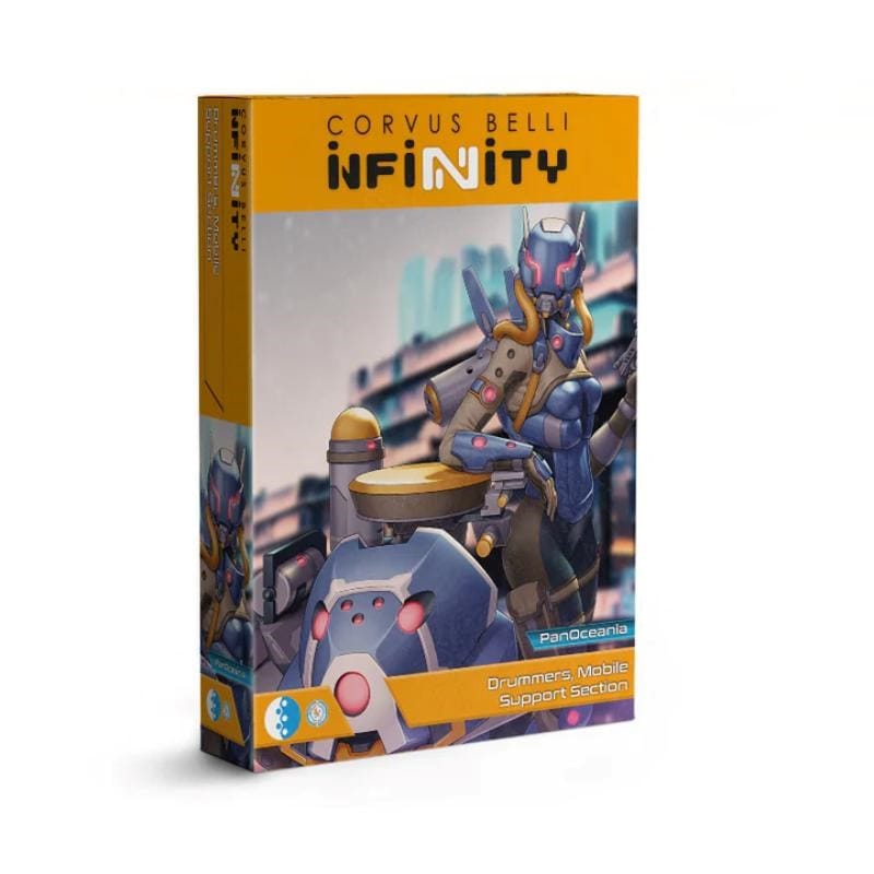 Corvus Belli Miniatures Infinity - PanOceania - Drummers Mobile Support Section (June 2025 Release)