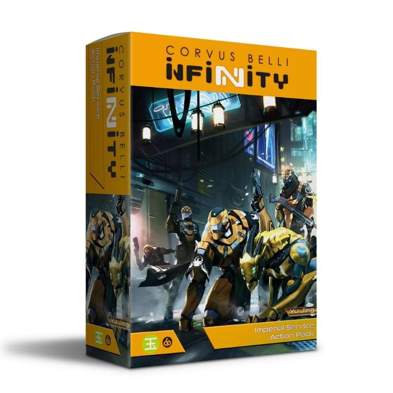 Corvus Belli Miniatures Infinity - Yu Jing - Imperial Service Action Pack (April 2025 Release)