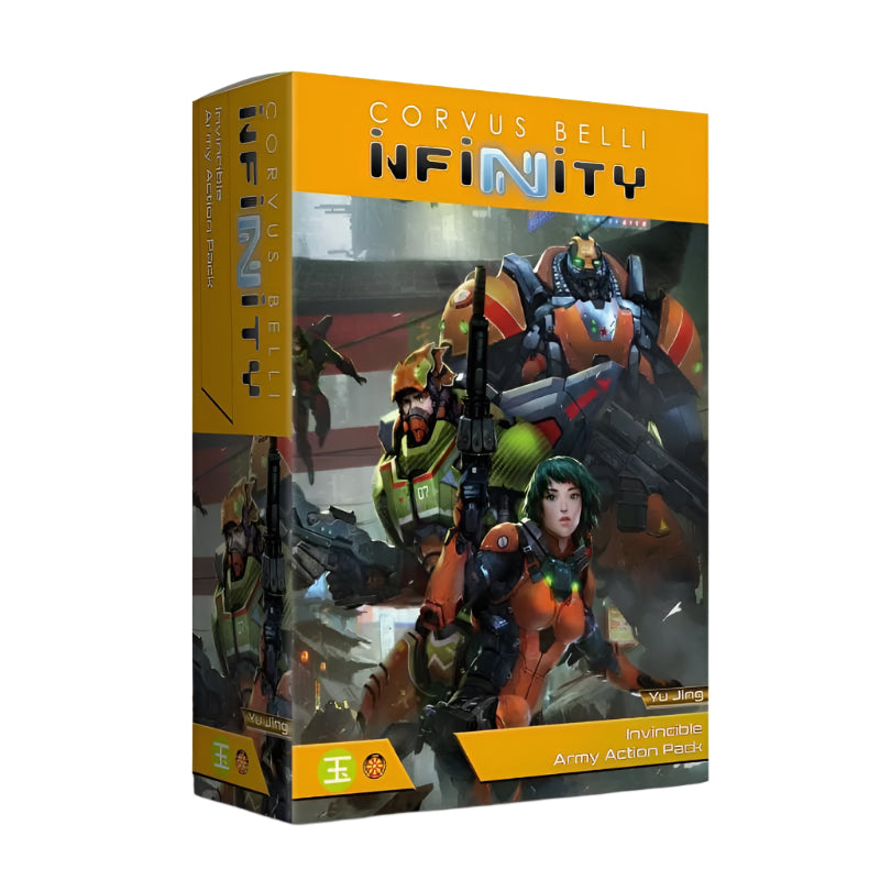 Corvus Belli Miniatures Infinity - Yu Jing - Invincible Army Action Pack