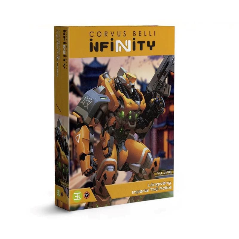 Corvus Belli Miniatures Infinity - Yu Jing - Longwang, Imperial TAG Police (April 2025 Release)