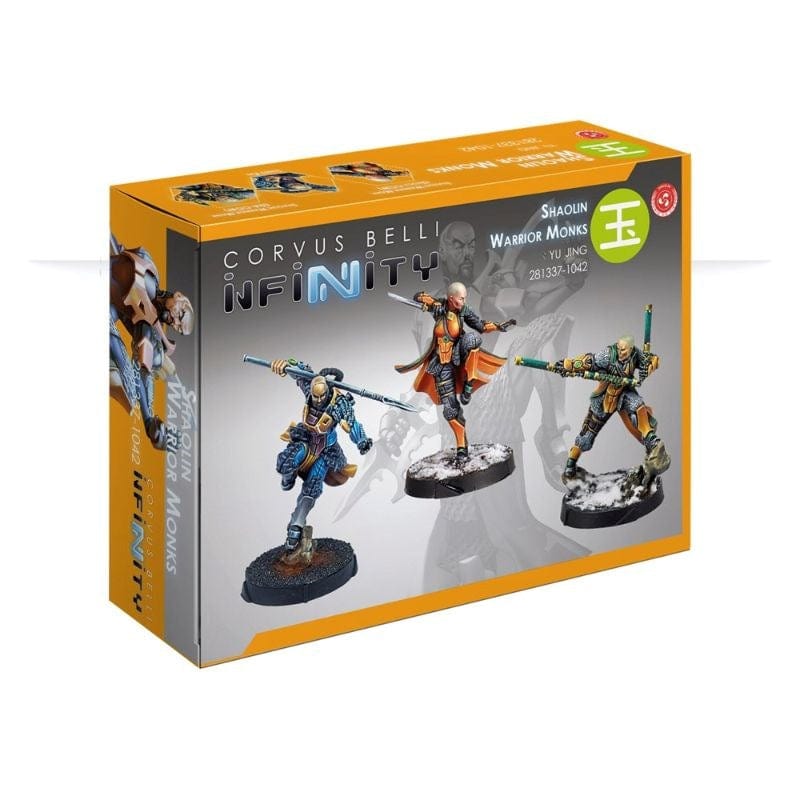 Corvus Belli Miniatures Infinity - Yu Jing - Shaolin Warrior Monks (28/07 Release)