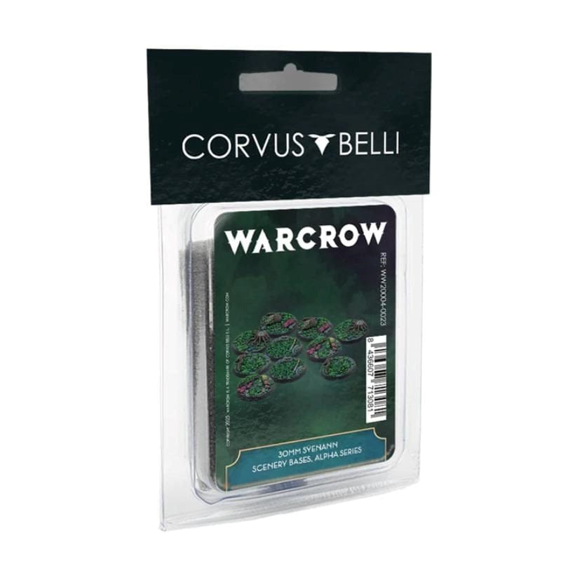 Corvus Belli Miniatures Warcrow - 30mm Syenann Scenery Bases - Alpha Series (April 2025 Release)