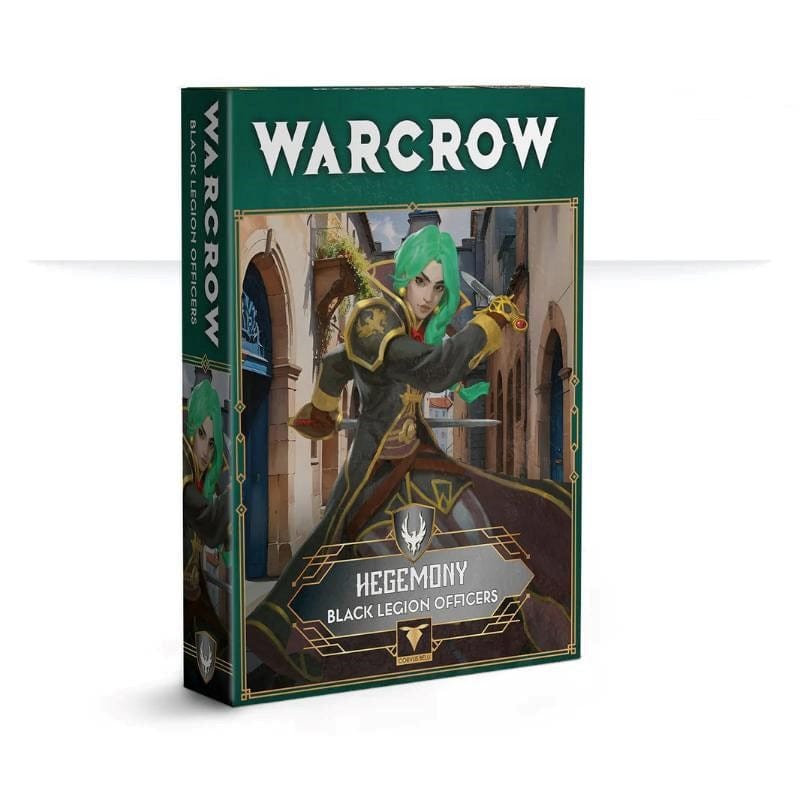 Corvus Belli Miniatures Warcrow - Hegemony - Black Legion Officers (November 2024 Release)