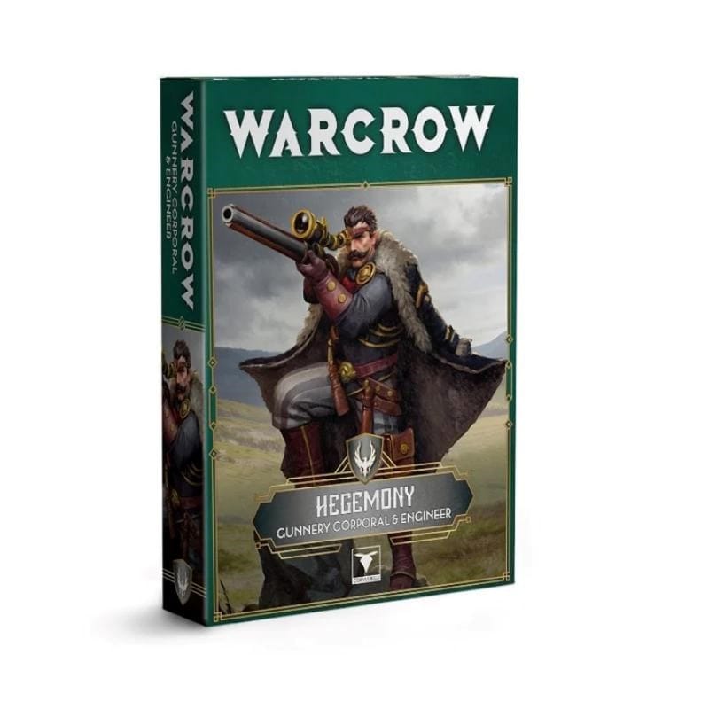 Corvus Belli Miniatures Warcrow - Hegemony - Gunnery Corporal & Engineer