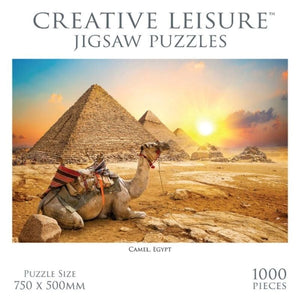 Creative Leisure Jigsaws Camel, Egypt (1000pc) Creative Leisure