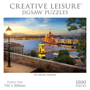 Creative Leisure Jigsaws City Skyline, Budapest (1000pc) Creative Leisure