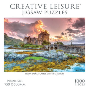 Creative Leisure Jigsaws Eilan Donan Castle (1000pc) Creative Leisure