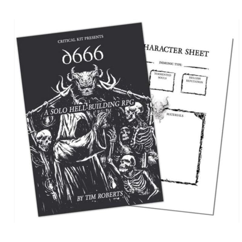 Critical Kit Roleplaying Games d666 - A Solo Hell-Building RPG