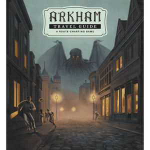 CrowD Games Board & Card Games Arkham Travel Guide - A Route Charting Game