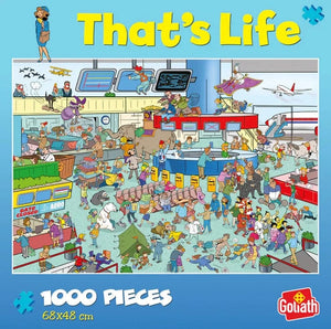 Crown & Andrews Jigsaws Airport - That's Life (1000pc)