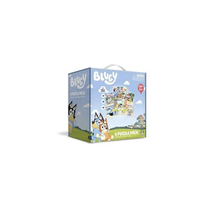 Crown & Andrews Jigsaws Bluey - 6 Puzzle Pack