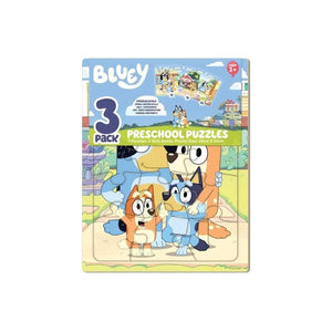 Crown & Andrews Jigsaws Bluey - Frame Tray Puzzles (3 Pack)