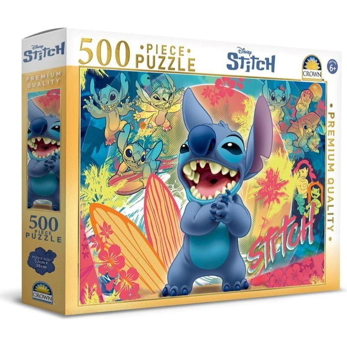 Crown Premium Puzzle (500pc) - Stitch