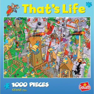Crown & Andrews Jigsaws Medieval Castle - That's Life (1000pc)