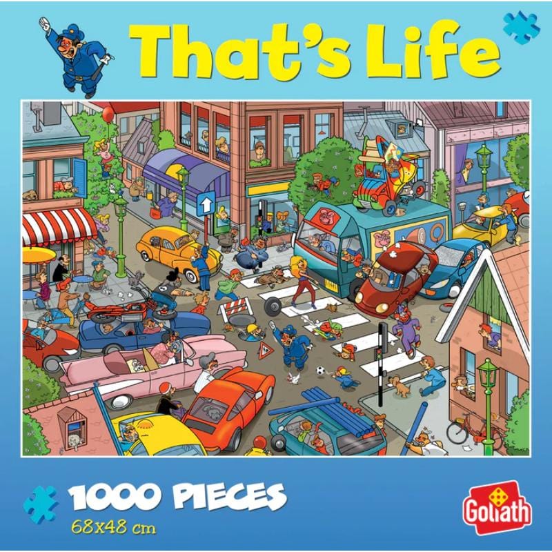 Crown & Andrews Jigsaws Traffic - That's Life (1000pc)
