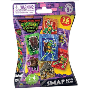 Crown Products Board & Card Games Snap - Teenage Mutant Ninja Turtles (Crown)