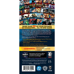 Cryptozoic Board & Card Games DC Comics Deck Building Game - Party/Starter Edition (July 2025 Release)