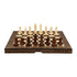 Dal Rossi Classic Games Chess Set - Folding Palisander/Boxwood Finish 16" (Dal Rossi)