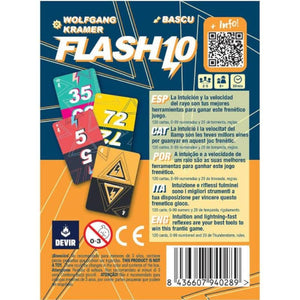 Devir Board & Card Games Flash 10 - Card Game