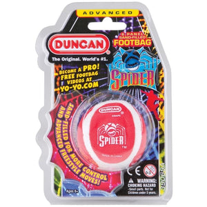 Duncan Toys Novelties Duncan Footbag Spider 6 Panel Sand Filled (Assorted Colours)