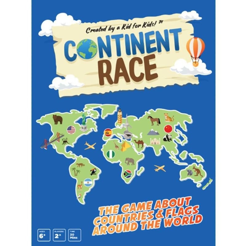 Dyce Board & Card Games Continent Race