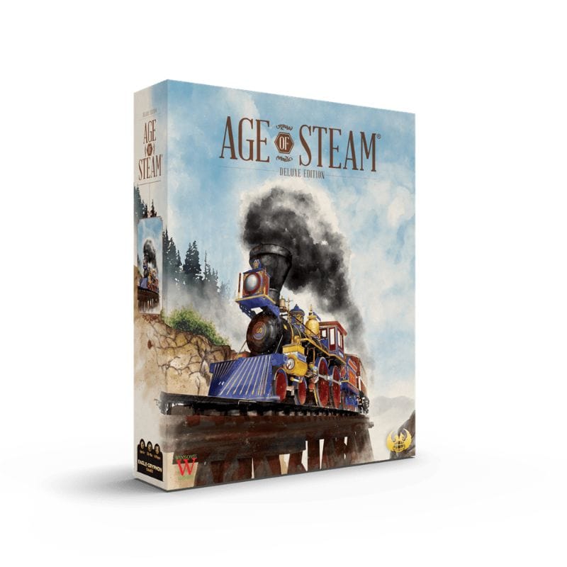 Eagle Gryphon Supplier Board & Card Games Age of Steam Deluxe - Board Game