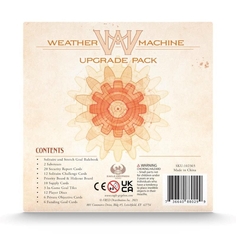 Eagle Gryphon Supplier Board & Card Games Weather Machine - Upgrade Pack