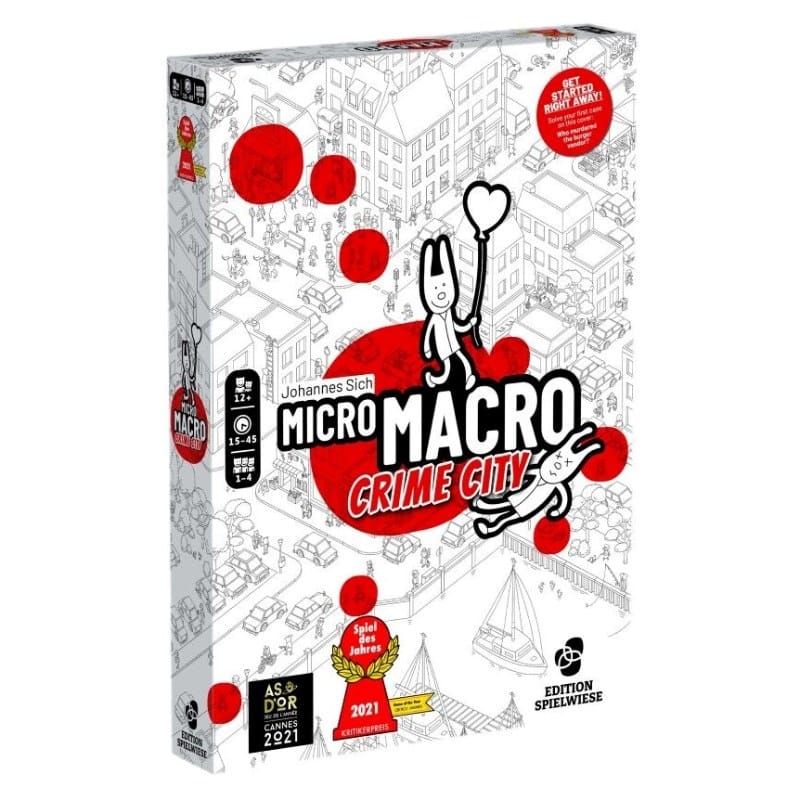 Edition Spielwiese Board & Card Games MicroMacro Crime City (Edition Spielwiese)