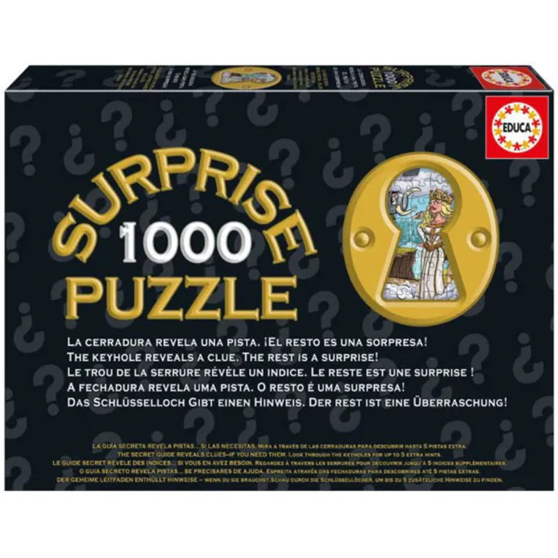 Educa Jigsaws Surprise Puzzle - Knights Round Table (1000pc)