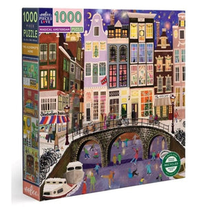 Eeboo Jigsaws Magical Amsterdam (1000pc) Eeboo
