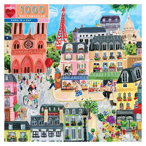 Eeboo Jigsaws Paris In A Day (1000pc) Eeboo