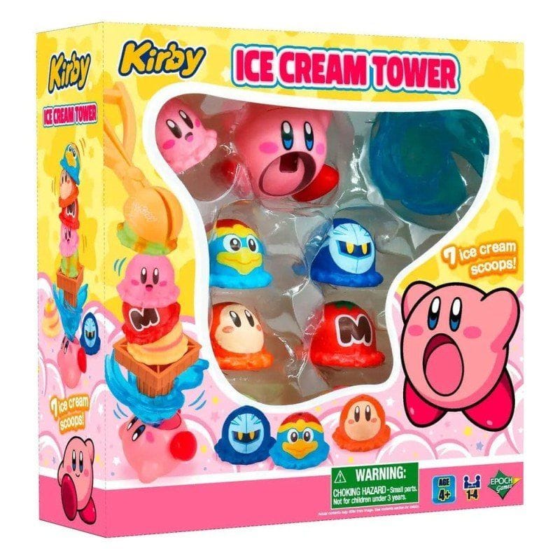 Epoch Games Novelties Kirby Games - Ice Cream Tower