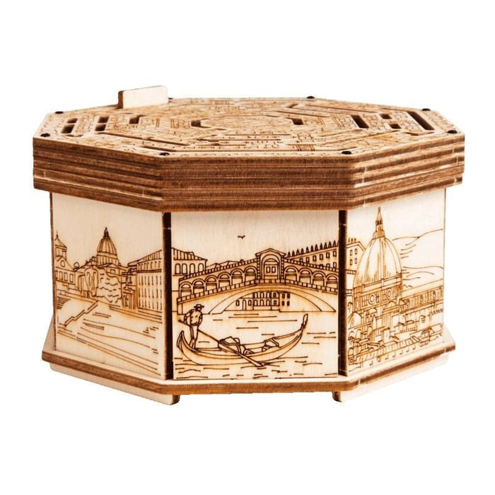 Escapewelt - Art Secret Maze Box Wooden Puzzle Box