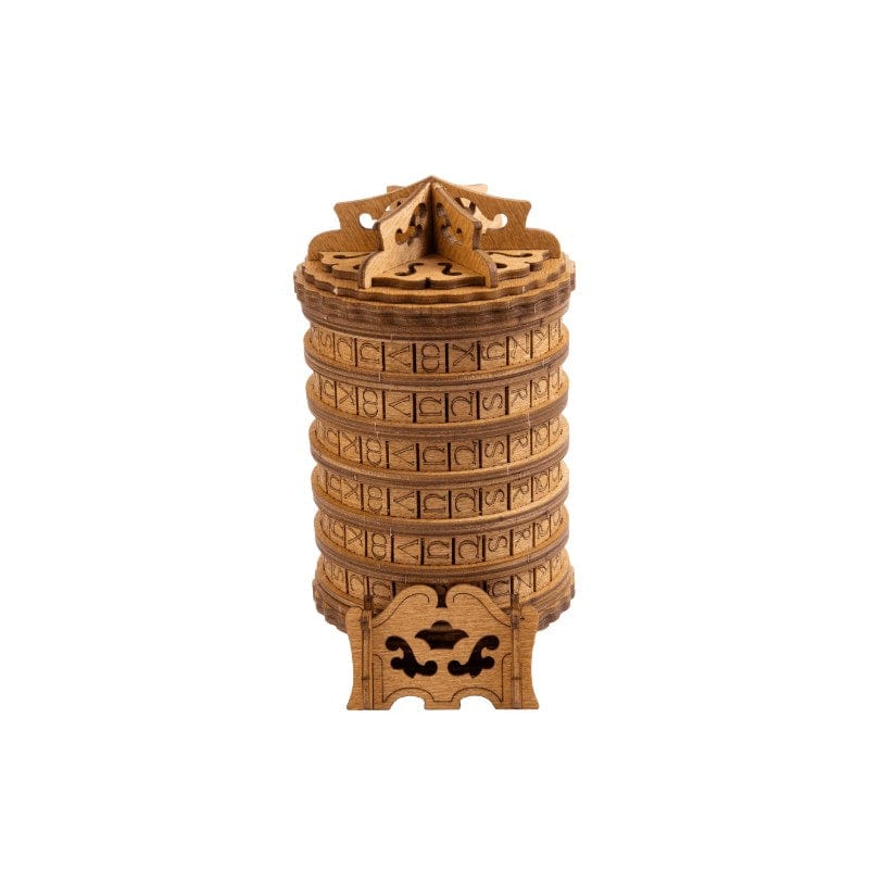 EscapeWelt Puzzles Logic Puzzles Escapewelt - Cryptex Wooden Puzzle Box