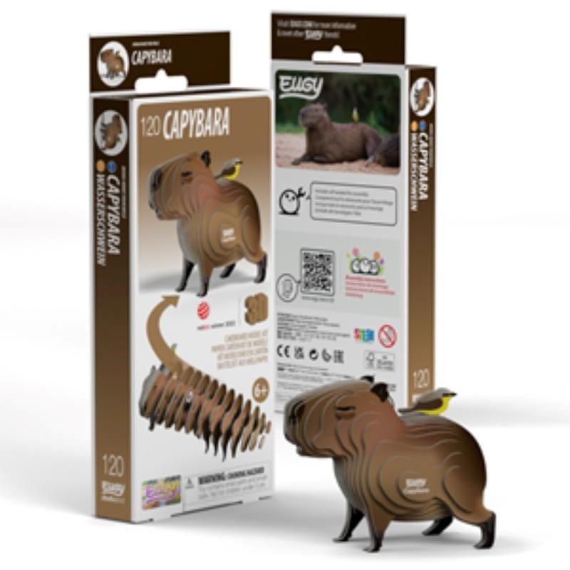 Eugy Construction Puzzles Eugy - 3D Model - Capybara (120)