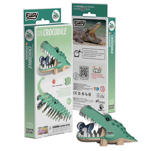 Eugy Construction Puzzles Eugy - 3D Model - Crocodile (029)