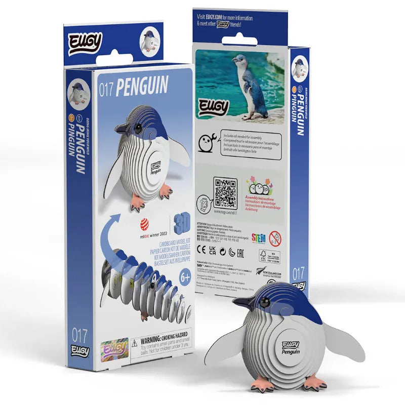 Eugy Construction Puzzles Eugy - 3D Model - Penguin (017)