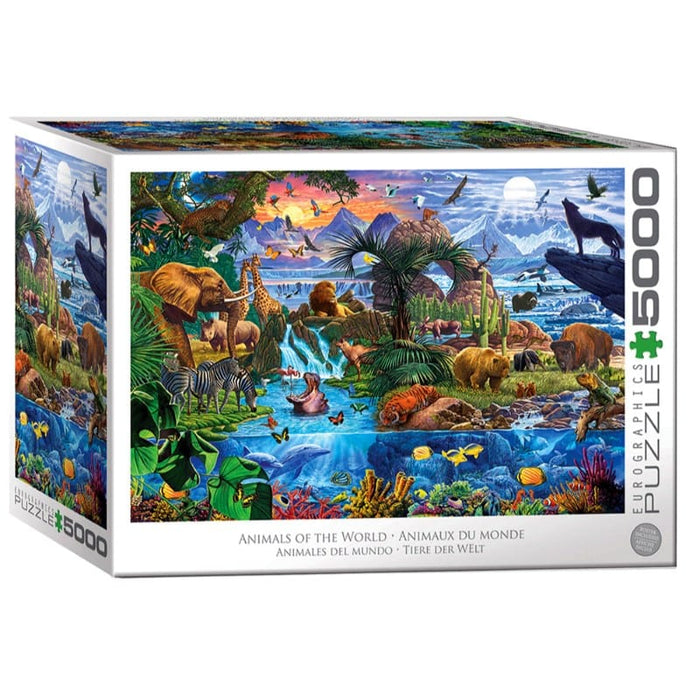 Animals Of The World (5000pc) Eurographics