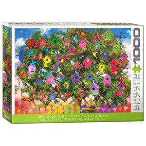 Eurographics Jigsaws Bird House Hotel (1000pc) Eurographics
