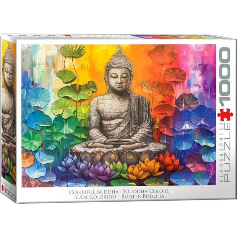 Eurographics Jigsaws Colorful Buddha (1000pc) Eurographics