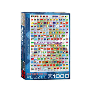 Eurographics Jigsaws Flags Of The World (1000pc) Eurographics