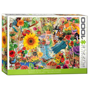 Eurographics Jigsaws Flower Seeds (1000pc) Eurographics
